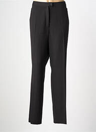 Pantalon drept țesătură crep mărime normală negru QUATTRO femeie