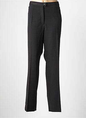 Pantalon drept țesătură crep mărime normală negru QUATTRO femeie