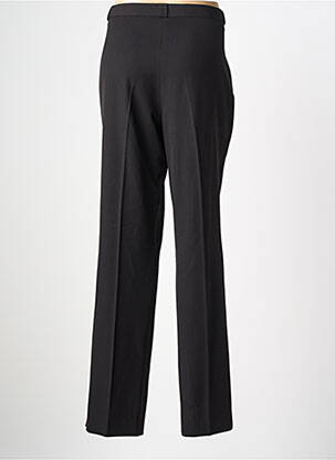 Pantalon drept țesătură crep mărime normală negru QUATTRO femeie