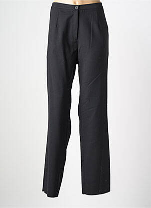 Pantalon drept țesătură crep mărime normală negru GRIFFON femeie