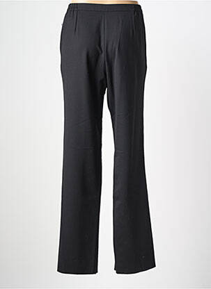 Pantalon drept țesătură crep mărime normală negru GRIFFON femeie