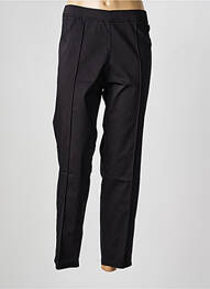 Pantalon slim talie elastică mărime normală negru FRANK WALDER femeie