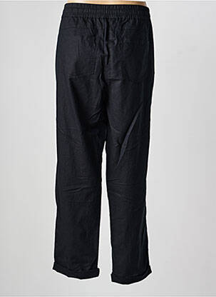 Pantalon drept țesătură crep mărime normală negru OLSEN femeie