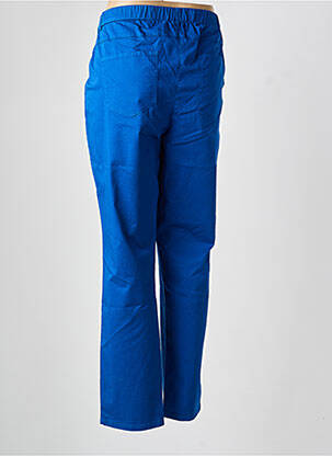 Pantalon slim talie elastică mărime normală albastru deschis GUY DUBOUIS femeie