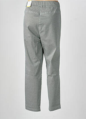 Pantalon slim talie elastică mărime normală verde FRANK WALDER femeie