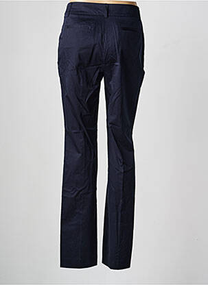 Pantalon chino țesătură poplin mărime normală negru OLSEN femeie