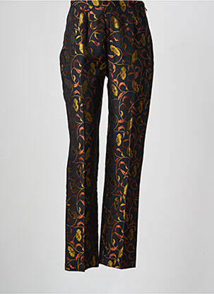 Pantalon slim talie elastică negru BREAL femeie