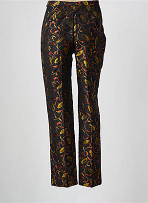 Pantalon slim talie elastică negru BREAL femeie