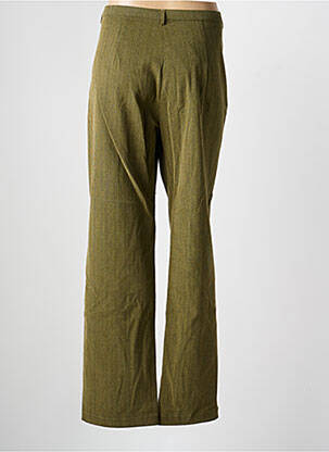 Pantalon drept elasticitate mărime normală verde LEWINGER femeie