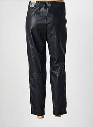 Pantalon 7/8 talie cu cleme mărime normală negru TONI femeie