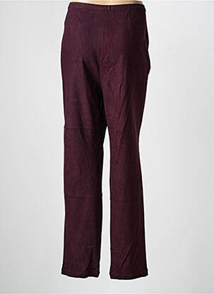 Pantalon drept elasticitate mărime normală roșu BS (BEST SELECTION) femeie