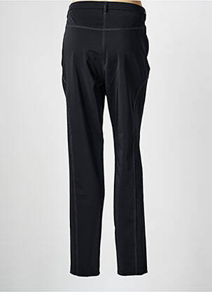 Pantalon slim talie elastică mărime normală negru KARTING femeie
