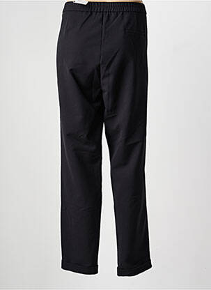 Pantalon slim talie elastică mărime normală negru FRANK WALDER femeie