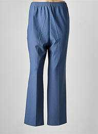 Pantalon drept talie elastică mărime normală albastru FINNKARELIA femeie
