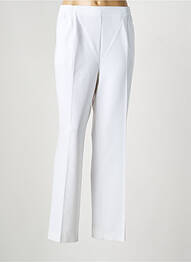 Pantalon drept elasticitate alb FINNKARELIA femeie