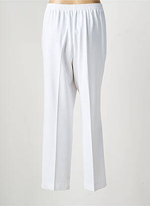 Pantalon drept elasticitate alb FINNKARELIA femeie