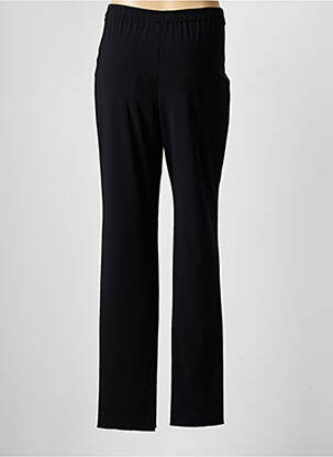 Pantalon slim talie elastică mărime normală negru KARTING femeie