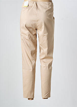 Pantalon 7/8 elasticitate talie joasă bej FRANK WALDER femeie