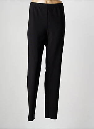 Pantalon slim talie elastică mărime normală negru PAUPORTÉ femeie