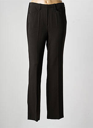 Pantalon slim talie elastică mărime normală maro GERKE MY PANTS femeie