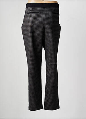 Pantalon slim talie elastică mărime normală negru CHRISTINE LAURE femeie