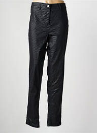 Pantalon slim elasticitate mărime normală negru TONI femeie