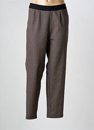 Pantalon drept elasticitate mărime normală negru FRANK WALDER femeie