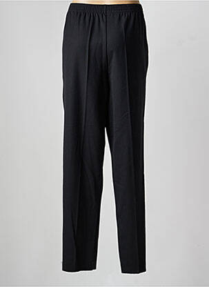 Pantalon drept talie elastică mărime normală negru GRIFFON femeie