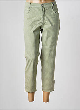Pantalon 7/8 elasticitate mărime normală verde RABE femeie