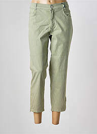 Pantalon 7/8 elasticitate mărime normală verde RABE femeie