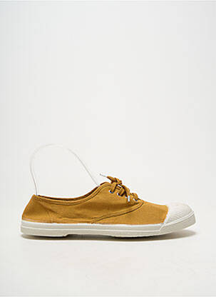 Adidași talpă exterioară textilă vârf rotund maro BENSIMON unisex