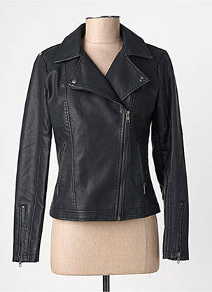 Jachete casual guler tip costum negru SOYACONCEPT femeie