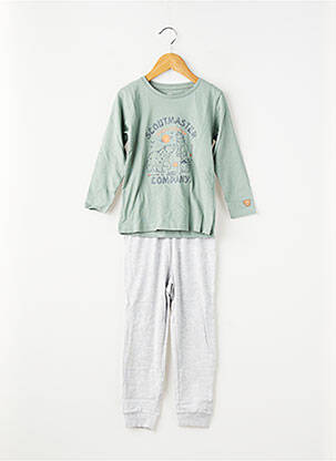 Pijama mâneci lungi verde ZY băiat