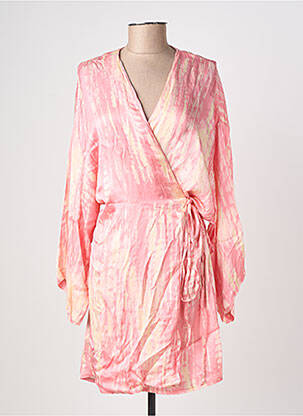 Jachete kimono mâneci lungi roz CHANTAL B. femeie