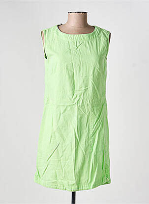 Rochie scurtă fără mâneci fără mâneci verde COUTURIST femeie