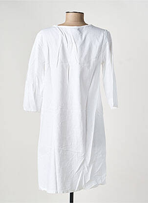 Rochie scurtă mâneci 3/4 mâneci 3/4 alb COUTURIST femeie