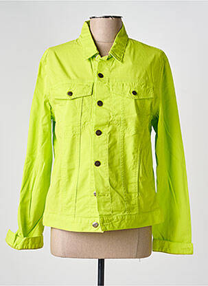 Jachete casual croială dreaptă verde COUTURIST femeie