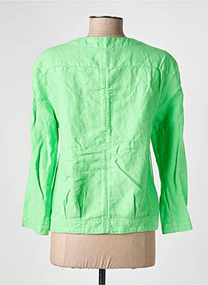 Jachete casual guler rotund verde COUTURIST femeie