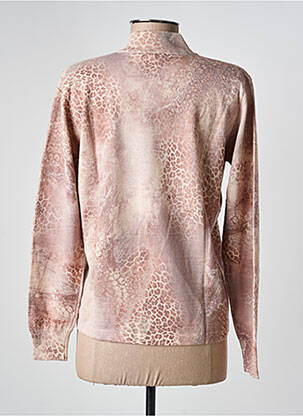 Pulover croială dreaptă mâneci lungi bej deschis GRIFFON femeie
