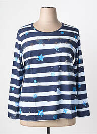 Tricou mâneci lungi mâneci lungi albastru THOMAS RABE femeie
