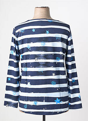Tricou mâneci lungi mâneci lungi albastru THOMAS RABE femeie
