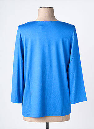 Tricou mâneci 3/4 mâneci 3/4 albastru RABE femeie