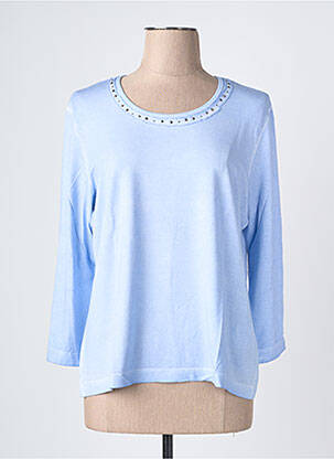 Tricou mâneci 3/4 mâneci 3/4 albastru RABE femeie