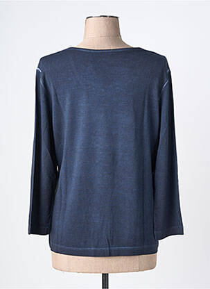 Tricou mâneci 3/4 mâneci 3/4 albastru închis RABE femeie