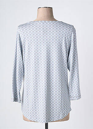 Tricou mâneci 3/4 mâneci 3/4 albastru THOMAS RABE femeie