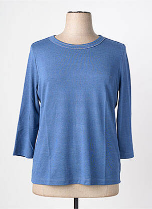 Tricou mâneci 3/4 mâneci 3/4 albastru RABE femeie