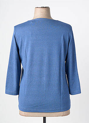 Tricou mâneci 3/4 mâneci 3/4 albastru RABE femeie
