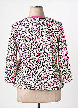 Tricou mâneci 3/4 mâneci 3/4 roz RABE femeie