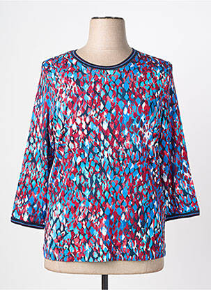 Tricou mâneci 3/4 mâneci 3/4 albastru RABE femeie
