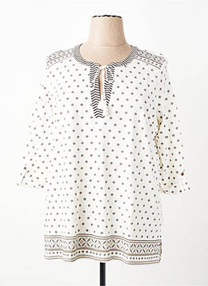 Tricou mâneci 3/4 mâneci 3/4 alb OLSEN femeie